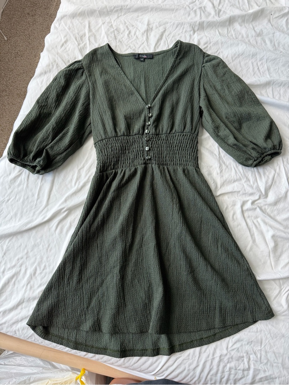 Olive Green Dress